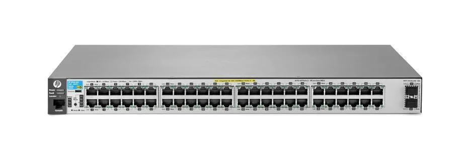 HP J9853A#ACD ProCurve 2530-48G-PoE+ 48 x Ports 10/100/1000Base-T + 2 x SFP+ Layer-2 Managed Gigabit Ethernet Network Switch