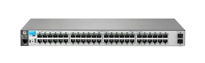 HP J9855A#B2C ProCurve 2530-48G-2SFP+ 48-Ports 10/100/1000Base-T 2x SFP+ Managed Gigabit Ethernet Rack-Mountable Switch