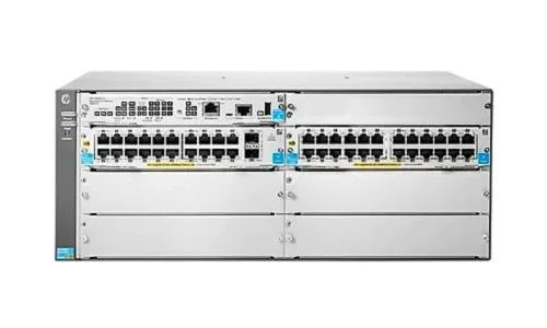 HP J9866A#ACD 5406 8 x Ports 10GBase-T + 8 x SFP+ Layer-4 Managed 10 Gigabit Ethernet Network Switch Chassis