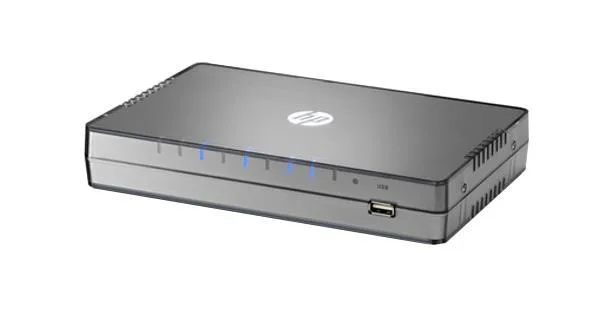 HP J9974A#ABA R110 54Mbps 2.4GHz 4-Ports IEEE 802.11n Gigabit Switch Dual Band Wireless VPN AM Router