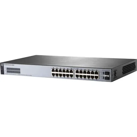 HP J9980A#ABA OfficeConnect 1820-24G 24 x Ports 10/100/1000Base-T + 2 x SFP Layer-2 Managed Gigabit Ethernet Network Switch