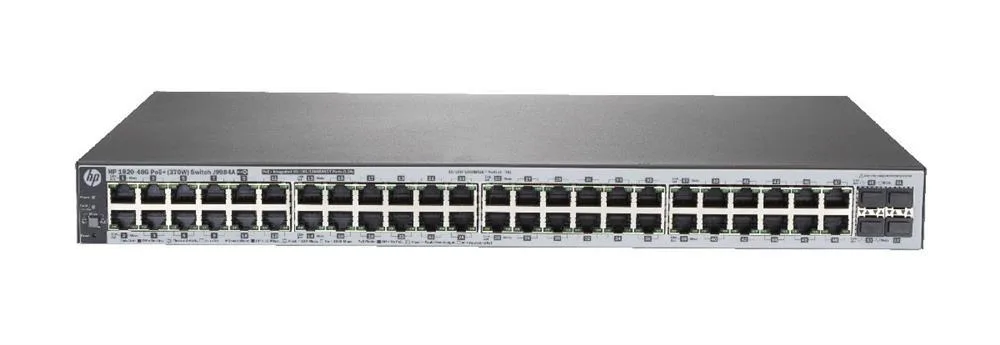 HP J9984A#ABB OfficeConnect 1820-48G 48 x Ports 10/100/1000Base-T + 4 x SFP Layer-2 Managed Gigabit Ethernet Network Switch