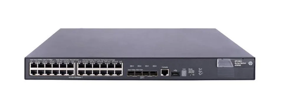 HP JC100A#ACC A5800-24G 24 x Ports 10/100/1000 + 4 x SFP+ Layer-3 Managed Gigabit Ethernet Network Switch