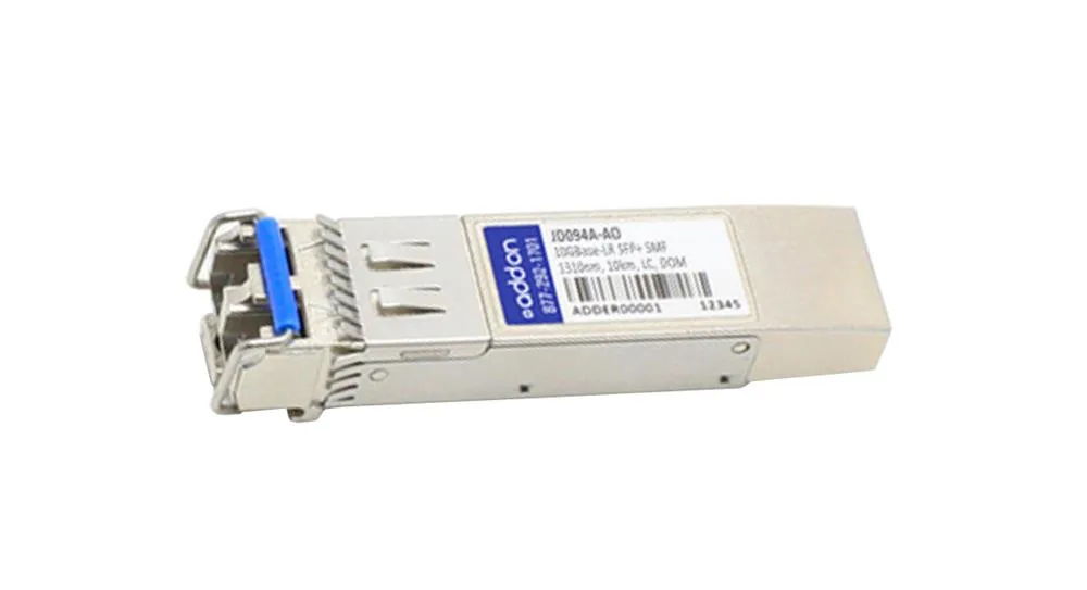 JD094AAO - Addonics 10Gbps 10GBase-LR Single-mode Fiber 10km 1310nm Duplex LC Connector SFP+ Transceiver Module