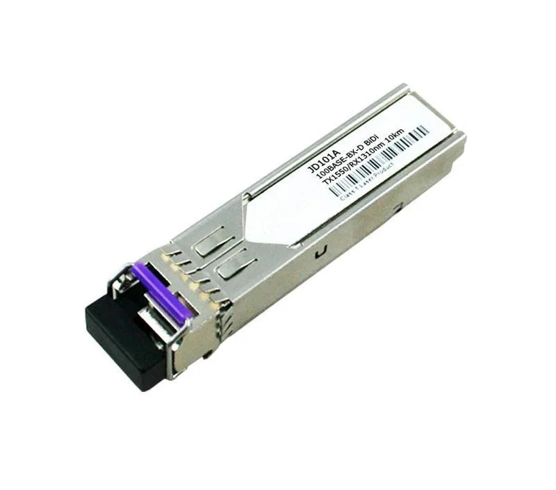 HP JD101A#0D1 X115 100Mbps 100Base-Bx-10-D Single-mode Fiber 10km TX1550nm/RX1310nm LC Connector SFP Transceiver Module