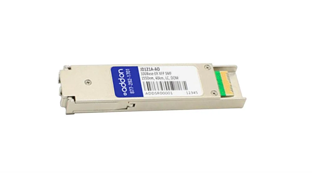 JD121AAO - Addonics 10Gbps 10GBase-ER Single-mode Fiber 40km 1550nm Duplex LC Connector XFP Transceiver Module