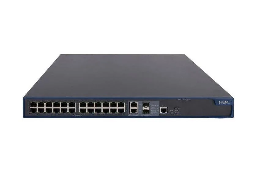 HP JD313A#ABA 3100-24-PoE 24 x Ports 10/100Base-TX + 2 x SFP Combo Layer-4 Managed Stackable Fast Ethernet Network EI Switch