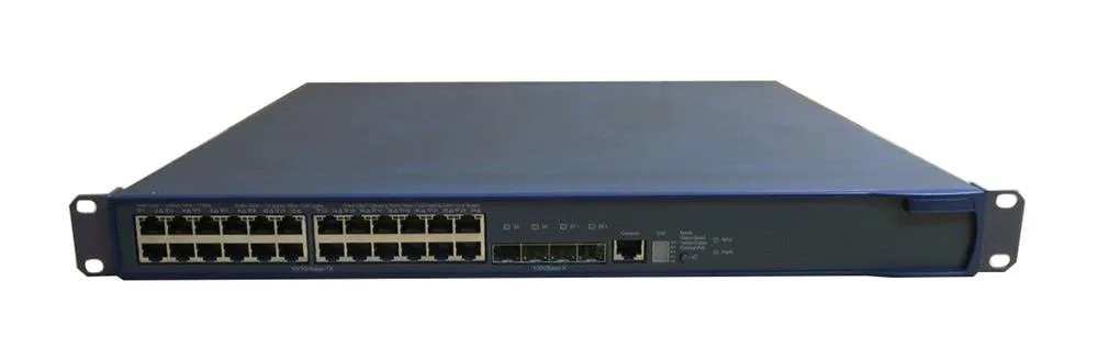 HP JD325A#ABA 3600-24-PoE 24-Ports 24 X 10/100 4 X SFP Rackmountable PoE L4 Managed Si Switch