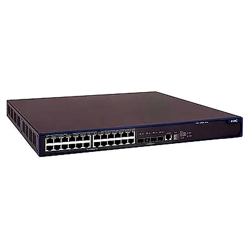 HPE JD326-61001 FlexNetwork 3600 Series 3600 24 V2 24 x RJ-45 Ports 10/100/1000Base-T + 4 x SFP Ports + 2 x Shared RJ-45 GE Ports Layer 3 Managed Rack-mountable Stackable Gigabit Ethernet Network Swit