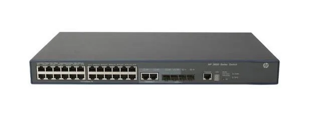 HP JD337A#ABB ProCurve 3610-24-TP 24-Port 10/100Base-T + 2x SFP + 2x 10/100/1000Base-T Managed Layer 4 Switch