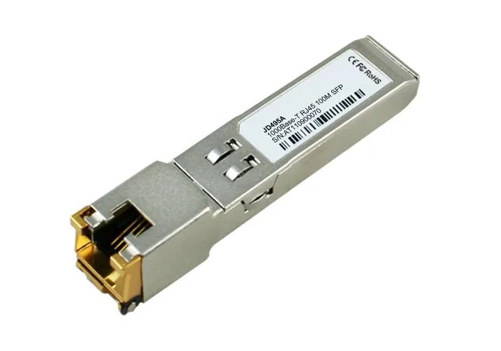 HP JD495A#ABA X124 1Gbps 1000Base-T Copper 100m RJ-45 Connector SFP Transceiver Module