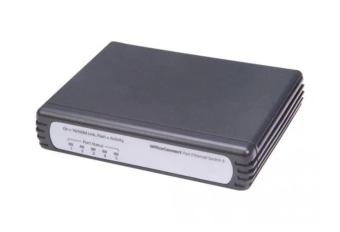 JD853AR - HP ProCurve V1405C-5 5 x Ports 10/100Base-TX Layer-2 Unmanaged Fast Ethernet Network Switch