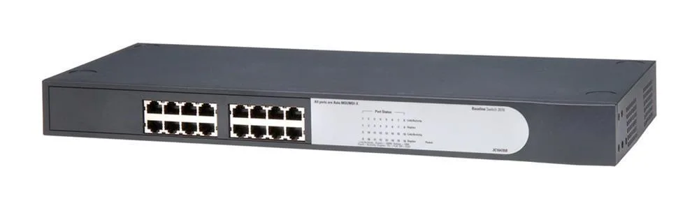 HP JD984A#ABA V1405-24 16 x Ports 10/100Base-TX Layer-2 Unmanaged Fast Ethernet Network Switch