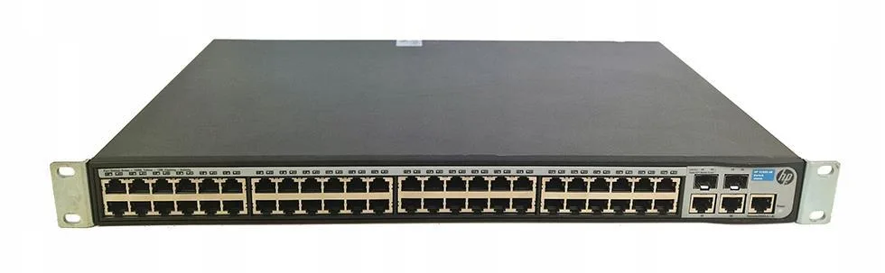 HP JD994-61001 ProCurve 1905 Series V1905-48 48 x RJ-45 Ports 10/100Base-TX + 2 x Dual Personality RJ-45/SFP Ports Layer 2 Managed Rack-mountable Fast Ethernet Network Switch