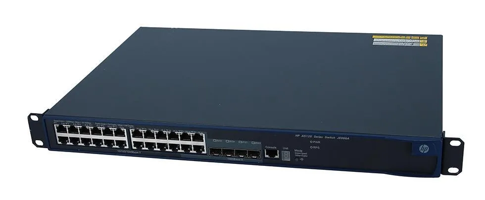 HP JE066AC#ABA A5120-24g 24-Ports 10/100/1000Base-T + 4x Shared SFP Layer 4 Managed Rackmountable Ei Switch