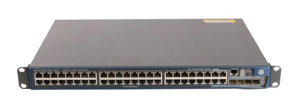 HP JE069A#ACC A5120-48G 48 x Port 10/100/1000Base-T + 4 x SFP (Mini-GBIC) Layer-3 Managed Gigabit Ethernet Network Switch