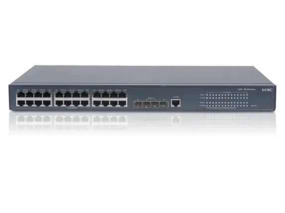 HPE JE074-61101 HP JE074-61101 FlexNetwork 5120 Series 5120-24G 24 x RJ-45 Ports 10/100/1000Base-T + 4 x SFP Ports Layer 3 Managed Rack-mountable Stackable Gigabit Ethernet Network SI Switch