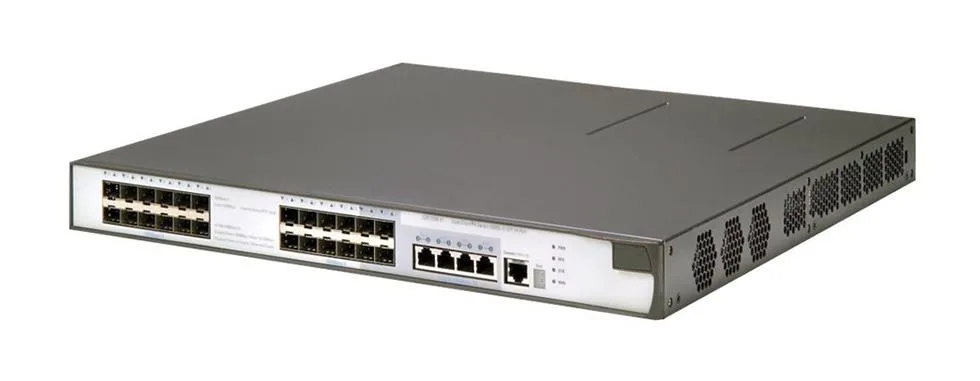 HP JE101A#ABB E5500-24 24 x Ports 10/100Base-TX + 4 x SFP (mini-GBIC) Layer-3 Managed Fast Ethernet Network Switch