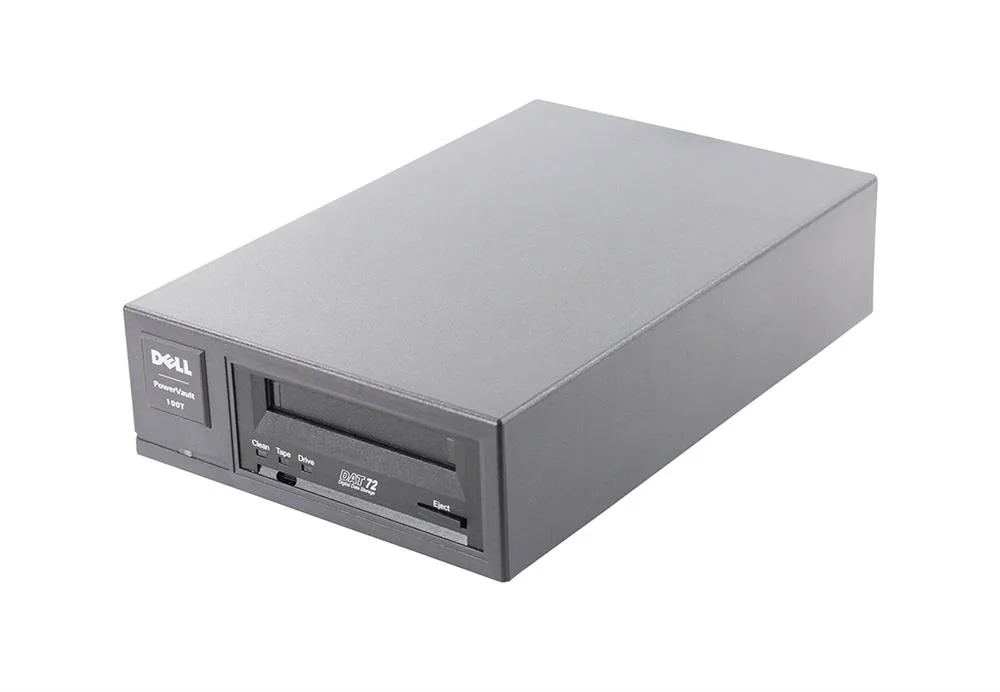 JF109 - Dell PowerVault 100T 36/72GB DAT72 DDS-5 SCSI 4MM LVD/SE 68-Pin External Tape Drive