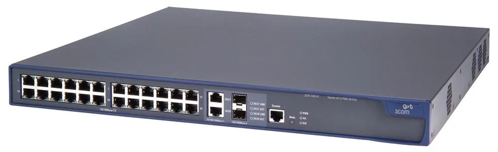 HP JF427A#ABB E4210-24 26-Port 10/100Base-TX with 2 x SFP (mini-GBIC) Ethernet Switch