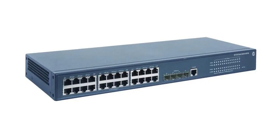 HP JG092A#ABA A5120-24G-PoE+ 24 x Ports 10/100/1000Base-T 4 x SFP (mini-GBIC) Layer-4 Managed Gigabit Ethernet Network