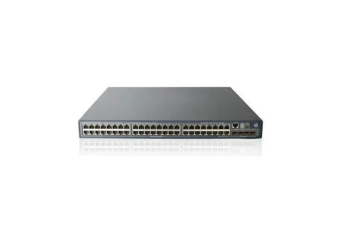 HPE JG240-61101-C FlexNetwork 5500 Series 5500-48G-PoE+ 48 x Ports PoE+ 10/100/1000Base-T + 4 x Ports Dual-Personality RJ-45/SFP + 2 x Expansion Module Slots Layer 3 Managed 1U Rack-Mountable Gigabit