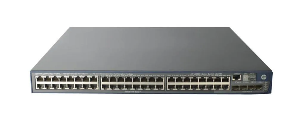 HP JG240A#ABA 5500-48G-PoE+ 48 x Ports 10/100/1000Base-T 4 x SFP Layer-4 Managed Gigabit Ethernet Network Switch