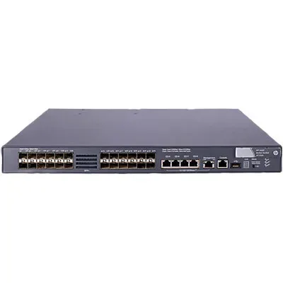 HP JG243B FlexFabric 5820X-24XG-SFP+ 24 x SFP+ Ports 10GBase-T + 4 x GBE Ports Layer 3 Managed Rack-mountable Gigabit Ethernet Network Switch