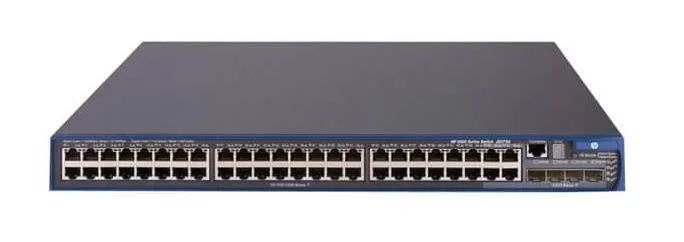 HPE JG248-61001 HP JG248-61001 FlexNetwork 5120 Series 5120-48G-PoE+ 48 x RJ-45 Ports PoE+ 10/100/1000Base-T + 4 x Shared SFP Ports Layer 3 Managed Rack-mountable Gigabit Ethernet Network Switch. In S