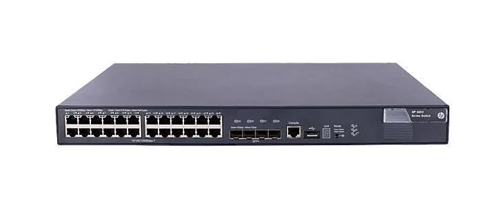 HP JG254B#ABA 5800-24G-Poe+ 24 x Ports 10/100/1000Base-T + 4 x SFP+ Layer-3 Managed Gigabit Ethernet Network Switch