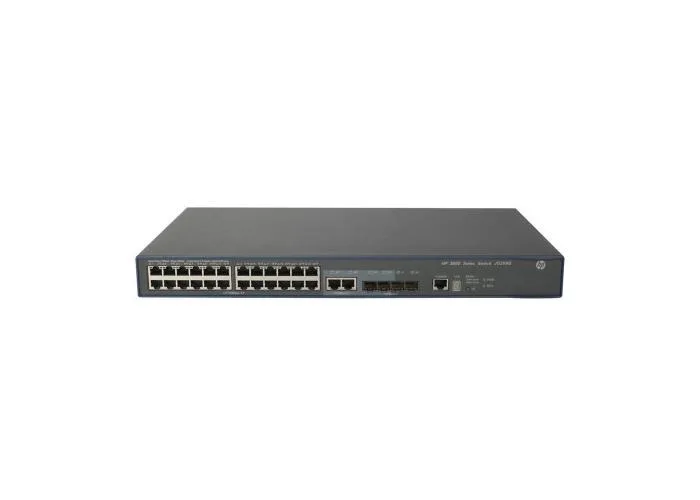 HP JG299B#ABB FlexNetwork 3600-24 v2 EI 24 x Ports 10/100Base-TX + 4 x SFP Layer-3 Managed Fast Ethernet Network Switch