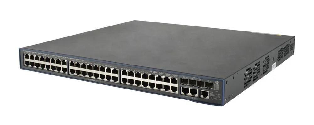 HPE JG302C#ABA FlexNetwork 3600 EI 48 x Ports 10/100/1000Base-TX + 4 x SFP Layer-3 Managed Gigabit Ethernet Network Switch