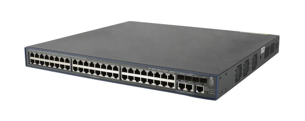 HP JG307C#ABB 3600-48-PoE+ 48 x Ports 10/100/1000Base-T + 4 x SFP (mini-GBIC) Layer-3 Managed Gigabit Ethernet Switch