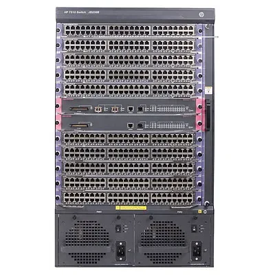 JG509A - HP 7510 Manageable 12 x Expansion Slots Rackmountable Switch Chassis