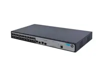 JG539A - HP ProCurve 1910-24-PoE+ 24-Ports 10/100Base-T PoE+ + 2-Ports 10/100/1000Base-T + 2-Ports SFP (mini-GBIC) Slots Layer 3 Managed Switch