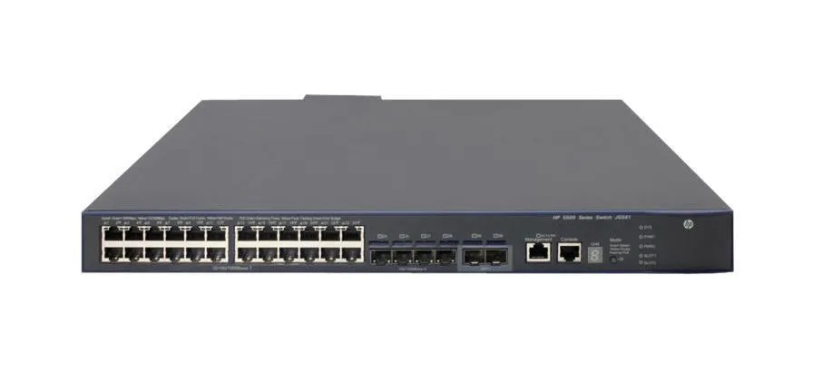 HP JG541A#ABB 5500-24G-Poe+ 24 x Ports 10/100/1000Base-T + 4 x SFP Layer-3 Managed Gigabit Ethernet Network Switch