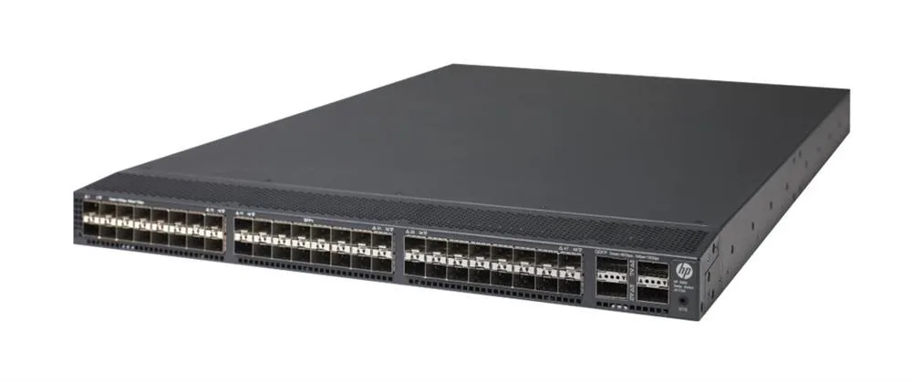 HPE JG554-61001 HP JG554-61001 A5900AF-48XG-4QSFP 48 x SFP+ Ports 10GBase-X + 4 x QSFP+ Layer 2 Managed Rack-mountable Gigabit Ethernet Network Switch