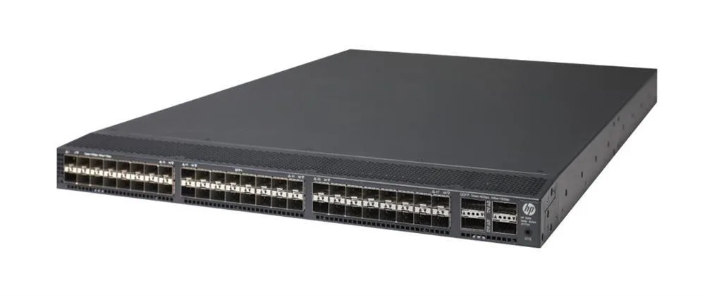 HPE JG554-61101 HP JG554-61101 A5900AF-48XG-4QSFP 48 x SFP+ Ports 10GBase-X + 4 x QSFP+ Layer 2 Managed Rack-mountable Gigabit Ethernet Network Switch
