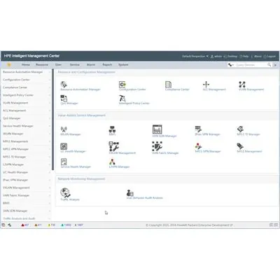 JG764AAE - HP Intelligent Management Center TACACS+ Authentication Manager License 50 Node