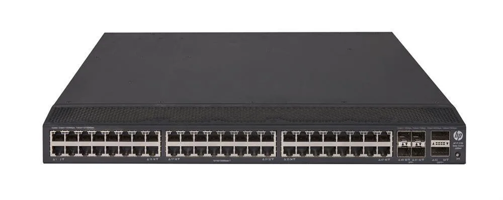 HP JG894A#ABB FlexFabric 5700-48G-4XG-2QSFP+ 48-Port 48 x 10/100/1000 + 4 x 10 Gigabit Ethernet SFP+ 1U Rack-Mountable layer 3 Network Switch