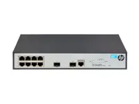 JG920-61001 - HP OfficeConnect 1920-8G PoE+ 8 x Ports 10/100/1000Base-T + 2 x SFP Layer-3 Managed Gigabit Ethernet Network Switch