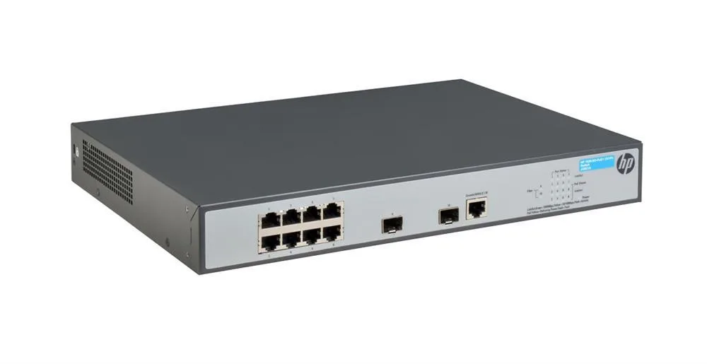 HP JG921A#ABA OfficeConnect 1920-8G-PoE+ 8 x Ports 10/100/1000Base-T + 2 x SFP Layer-3 Managed Gigabit Ethernet Network Switch
