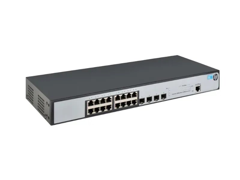 HPE JG923-61101 HP JG923-61101 OfficeConnect 1920-16G 16 x Ports 10/100/1000Base-T + 4 x Gigabit SFP Ports Layer 3 Managed Gigabit Ethernet Network Switch
