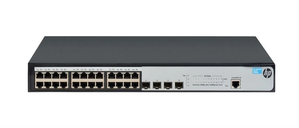 HP JG924A#ACC 1920-24G 24 x Ports 10/100/1000Base-T + 4 x SFP Layer-3 Managed Gigabit Ethernet Network Switch