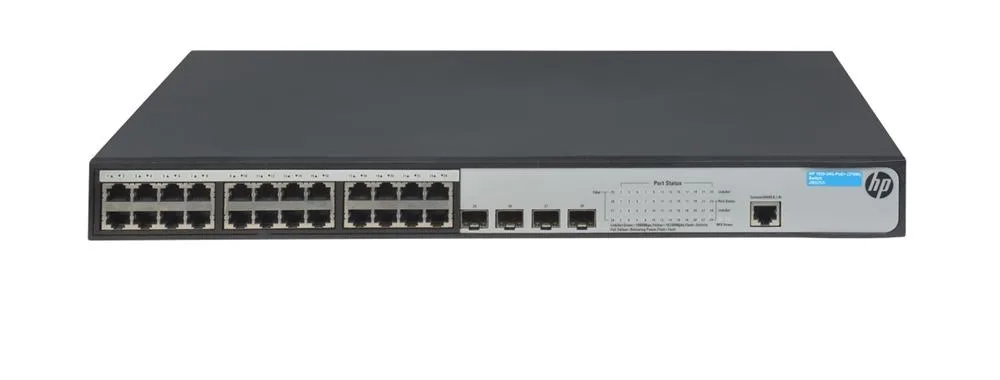 HP JG925A#ABA OfficeConnect 1920-24G-PoE+ 24 x Ports 10/100/1000Base-T + 4 x SFP Layer-3 Managed Gigabit Ethernet Switch