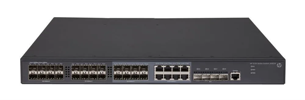 HP JG933A#ABB 5130-24G-SFP- EI 24 x Ports 10/100/1000Base-T + 4 x SFP+ Layer-3 Managed Gigabit Ethernet Network Switch
