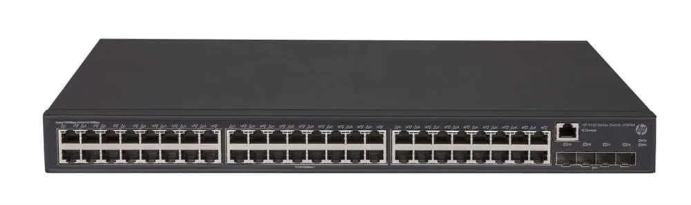 HP JG934A#ABA FlexNetwork 5130-48G 48 x Ports 10/100/1000Base-T + 4 x SFP+ Layer-3 Managed Gigabit Ethernet Network Ei Switch