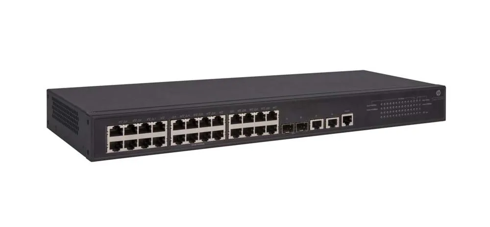 HP JG938A#ABA FlexNetwork 5130-24G-2xGT 24 x Ports 10/100/1000Base-T + 2 x SFP+ Layer-3 Managed Gigabit Ethernet Network Switch