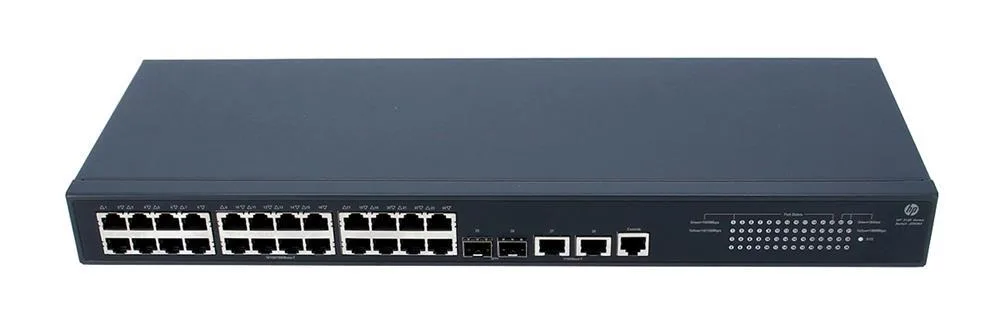 HP JG938A#ABB FlexNetwork 5130-24G-2xGT 24 x Ports 10/100/1000Base-T + 2 x SFP+ Layer-3 Managed Gigabit Ethernet Network Switch
