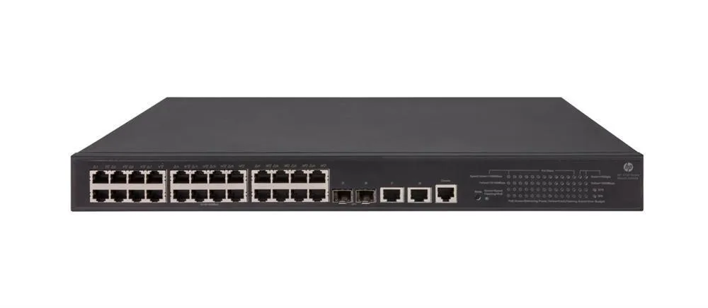 HP JG940A#ABB FlexNetwork 5130-24G 24 x Ports 10/100/1000Base-T + 2 x SFP+ Layer-3 Managed Gigabit Ethernet Switch